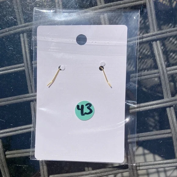 43.  “Sugar Skull” earrings. - Picture 2 of 2